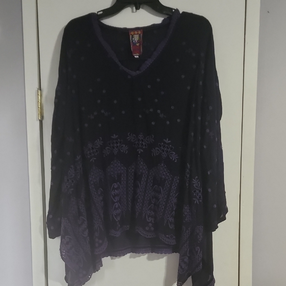 Johnny Was Purple Tunic (Fits L)